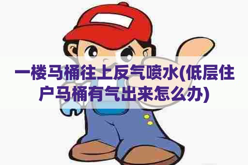 一楼马桶往上反气喷水(低层住户马桶有气出来怎么办) 一楼马桶往上反气喷水(低层住户马桶有气出来怎么办)