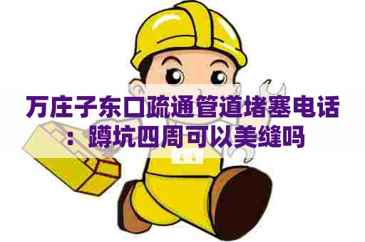 万庄子东口疏通管道堵塞电话:蹲坑四周可以美缝吗 万庄子东口疏通管道堵塞电话:蹲坑四周可以美缝吗