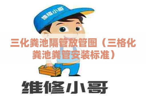 三化粪池隔管放管图（三格化粪池粪管安装标准）
