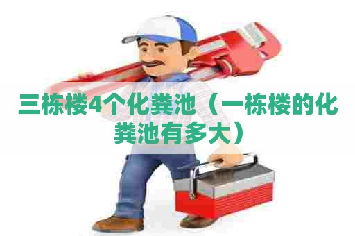 三栋楼4个化粪池（一栋楼的化粪池有多大）