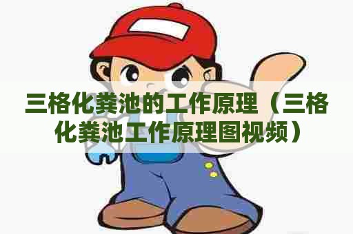 三格化粪池的工作原理（三格化粪池工作原理图视频）