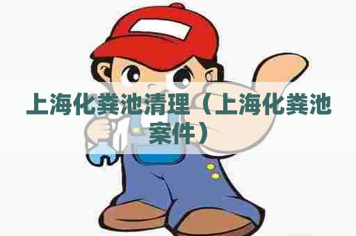 上海化粪池清理（上海化粪池案件）