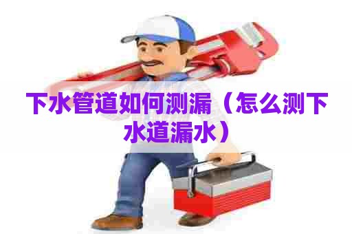 下水管道如何测漏(怎么测下水道漏水) 下水管道如何测漏(怎么测下水道漏水)
