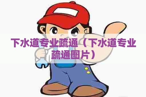 下水道专业疏通（下水道专业疏通图片）