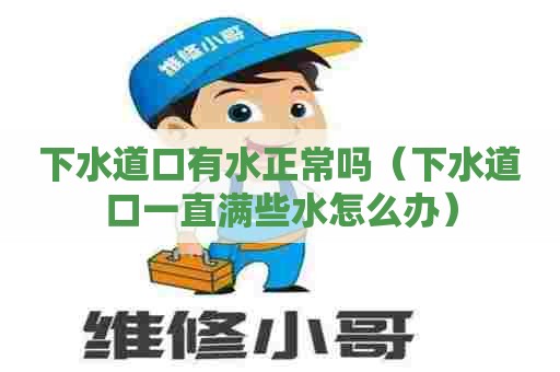 下水道口有水正常吗(下水道口一直满些水怎么办) 下水道口有水正常吗(下水道口一直满些水怎么办)
