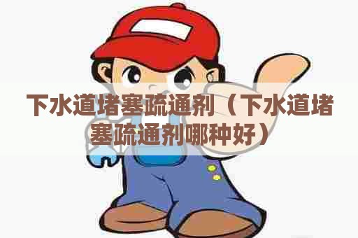 下水道堵塞疏通剂（下水道堵塞疏通剂哪种好）