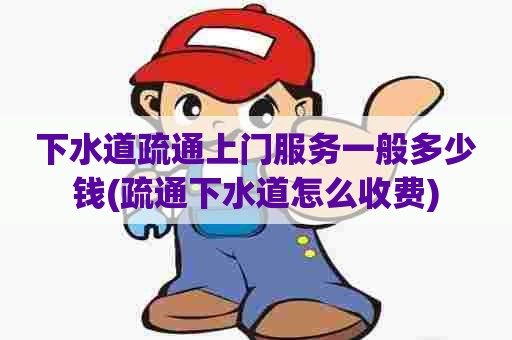 下水道疏通上门服务一般多少钱(疏通下水道怎么收费)