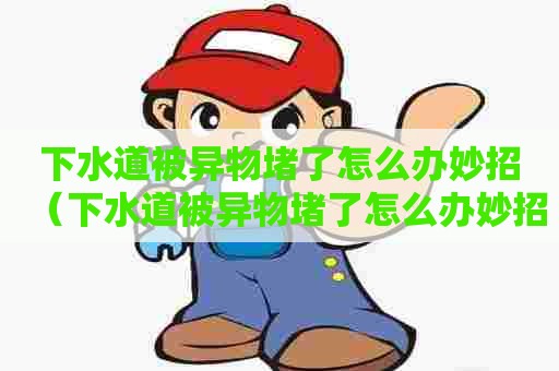 下水道被异物堵了怎么办妙招（下水道被异物堵了怎么办妙招视频）