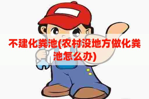 不建化粪池(农村没地方做化粪池怎么办)
