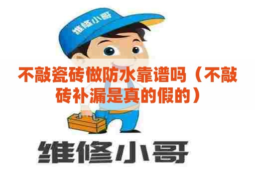 不敲瓷砖做防水靠谱吗(不敲砖补漏是真的假的) 不敲瓷砖做防水靠谱吗(不敲砖补漏是真的假的)