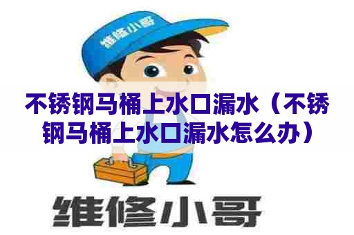 不锈钢马桶上水口漏水（不锈钢马桶上水口漏水怎么办）