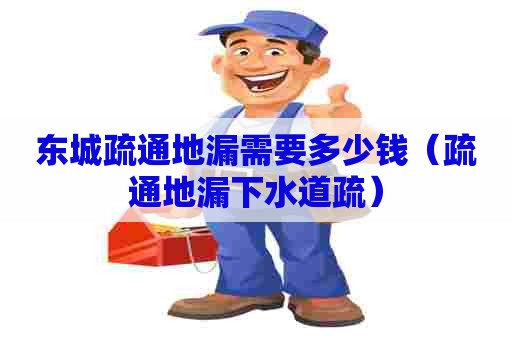 东城疏通地漏需要多少钱（疏通地漏下水道疏）
