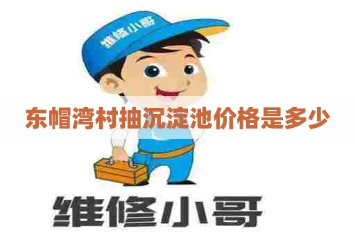 东帽湾村抽沉淀池价格是多少 东帽湾村抽沉淀池价格是多少