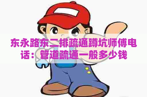 东永路东二排疏通蹲坑师傅电话：管道疏通一般多少钱