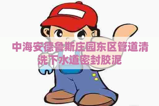 中海安德鲁斯庄园东区管道清洗下水道密封胶泥 中海安德鲁斯庄园东区管道清洗下水道密封胶泥