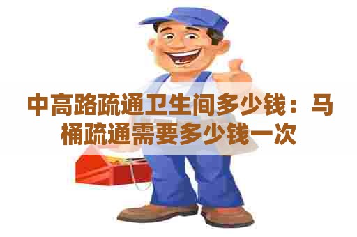中高路疏通卫生间多少钱：马桶疏通需要多少钱一次