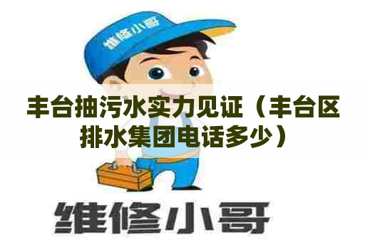 丰台抽污水实力见证（丰台区排水集团电话多少）