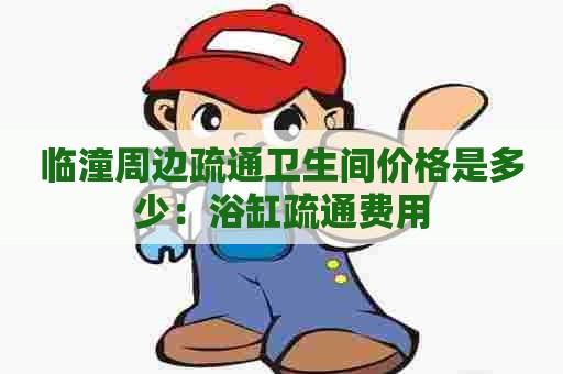 临潼周边疏通卫生间价格是多少：浴缸疏通费用
