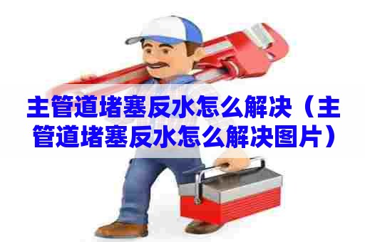 主管道堵塞反水怎么解决（主管道堵塞反水怎么解决图片）