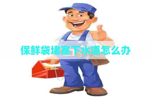 保鲜袋堵塞下水道怎么办