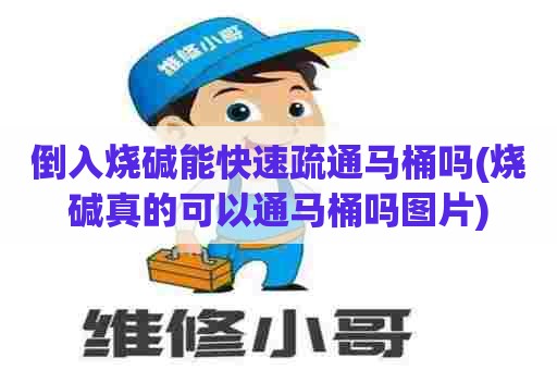 倒入烧碱能快速疏通马桶吗(烧碱真的可以通马桶吗图片)