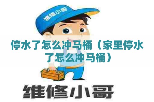 停水了怎么冲马桶(家里停水了怎么冲马桶) 停水了怎么冲马桶(家里停水了怎么冲马桶)