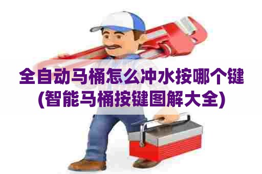 全自动马桶怎么冲水按哪个键(智能马桶按键图解大全) 全自动马桶怎么冲水按哪个键(智能马桶按键图解大全)