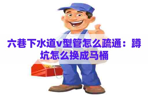 六巷下水道v型管怎么疏通:蹲坑怎么换成马桶 六巷下水道v型管怎么疏通:蹲坑怎么换成马桶