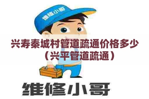 兴寿秦城村管道疏通价格多少（兴平管道疏通）