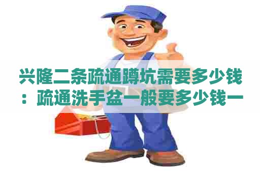 兴隆二条疏通蹲坑需要多少钱：疏通洗手盆一般要多少钱一套