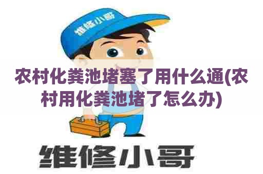 农村化粪池堵塞了用什么通(农村用化粪池堵了怎么办)