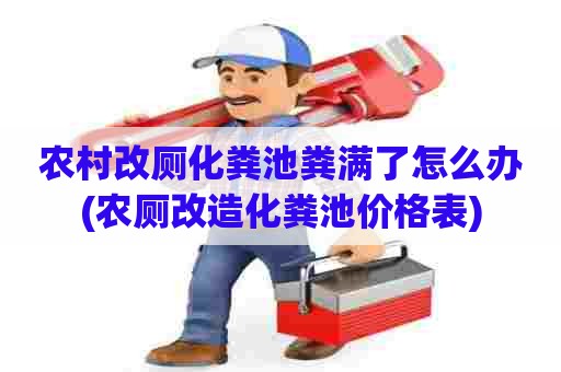 农村改厕化粪池粪满了怎么办(农厕改造化粪池价格表) 农村改厕化粪池粪满了怎么办(农厕改造化粪池价格表)