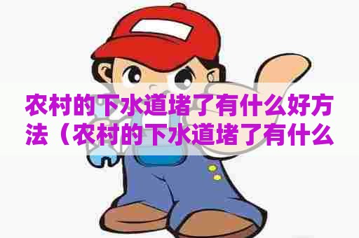 农村的下水道堵了有什么好方法(农村的下水道堵了有什么好方法解决) 农村的下水道堵了有什么好方法(农村的下水道堵了有什么好方法解决)