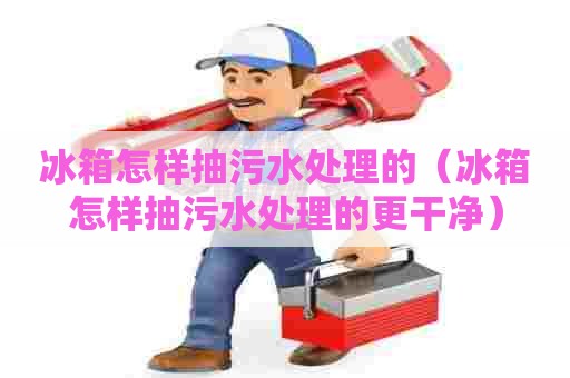 冰箱怎样抽污水处理的（冰箱怎样抽污水处理的更干净）