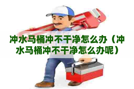 冲水马桶冲不干净怎么办（冲水马桶冲不干净怎么办呢）