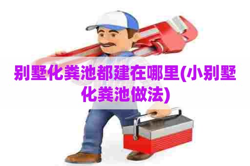 别墅化粪池都建在哪里(小别墅化粪池做法)