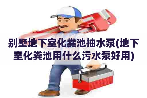 别墅地下室化粪池抽水泵(地下室化粪池用什么污水泵好用)