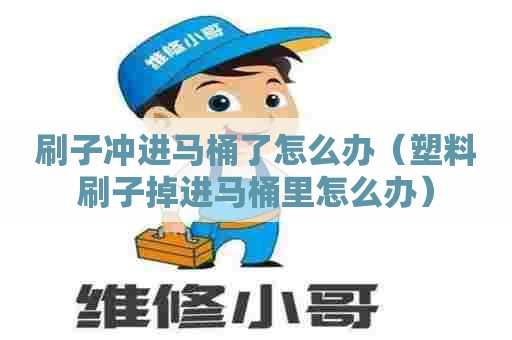 刷子冲进马桶了怎么办（塑料刷子掉进马桶里怎么办）