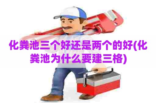 化粪池三个好还是两个的好(化粪池为什么要建三格) 化粪池三个好还是两个的好(化粪池为什么要建三格)