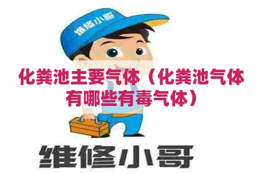 化粪池主要气体（化粪池气体有哪些有毒气体）