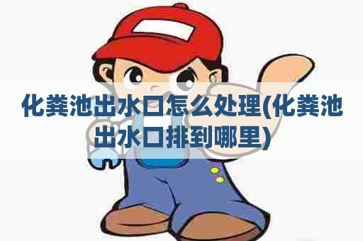 化粪池出水口怎么处理(化粪池出水口排到哪里)