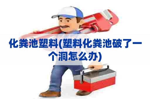 化粪池塑料(塑料化粪池破了一个洞怎么办) 化粪池塑料(塑料化粪池破了一个洞怎么办)