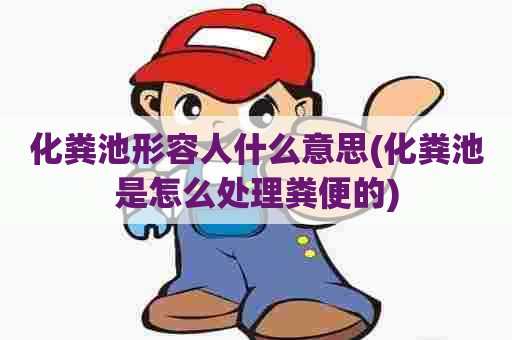 化粪池形容人什么意思(化粪池是怎么处理粪便的)