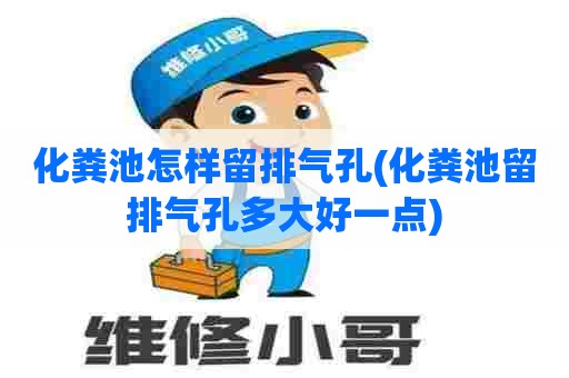 化粪池怎样留排气孔(化粪池留排气孔多大好一点) 化粪池怎样留排气孔(化粪池留排气孔多大好一点)