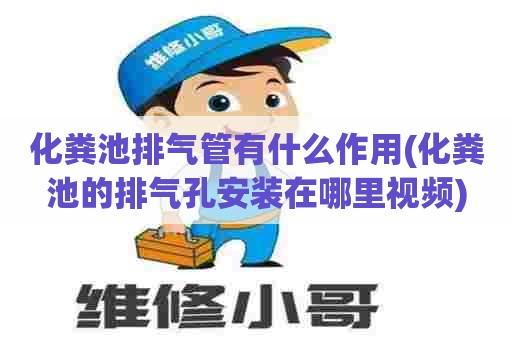 化粪池排气管有什么作用(化粪池的排气孔安装在哪里视频)