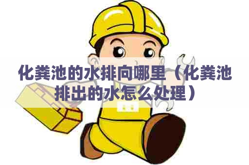 化粪池的水排向哪里（化粪池排出的水怎么处理）