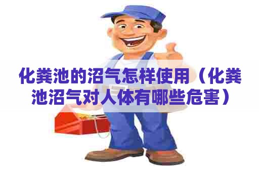 化粪池的沼气怎样使用（化粪池沼气对人体有哪些危害）