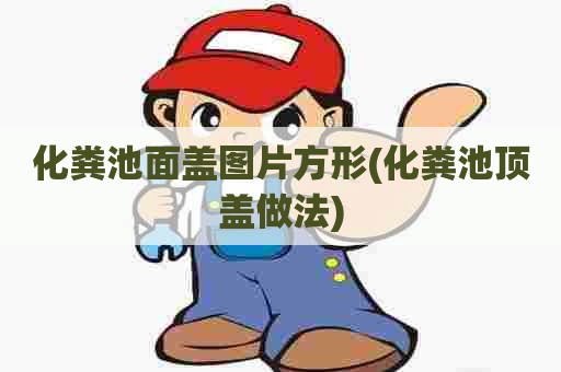 化粪池面盖图片方形(化粪池顶盖做法) 化粪池面盖图片方形(化粪池顶盖做法)