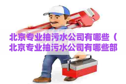 北京专业抽污水公司有哪些（北京专业抽污水公司有哪些部门）