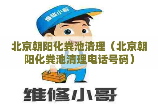 北京朝阳化粪池清理（北京朝阳化粪池清理电话号码）